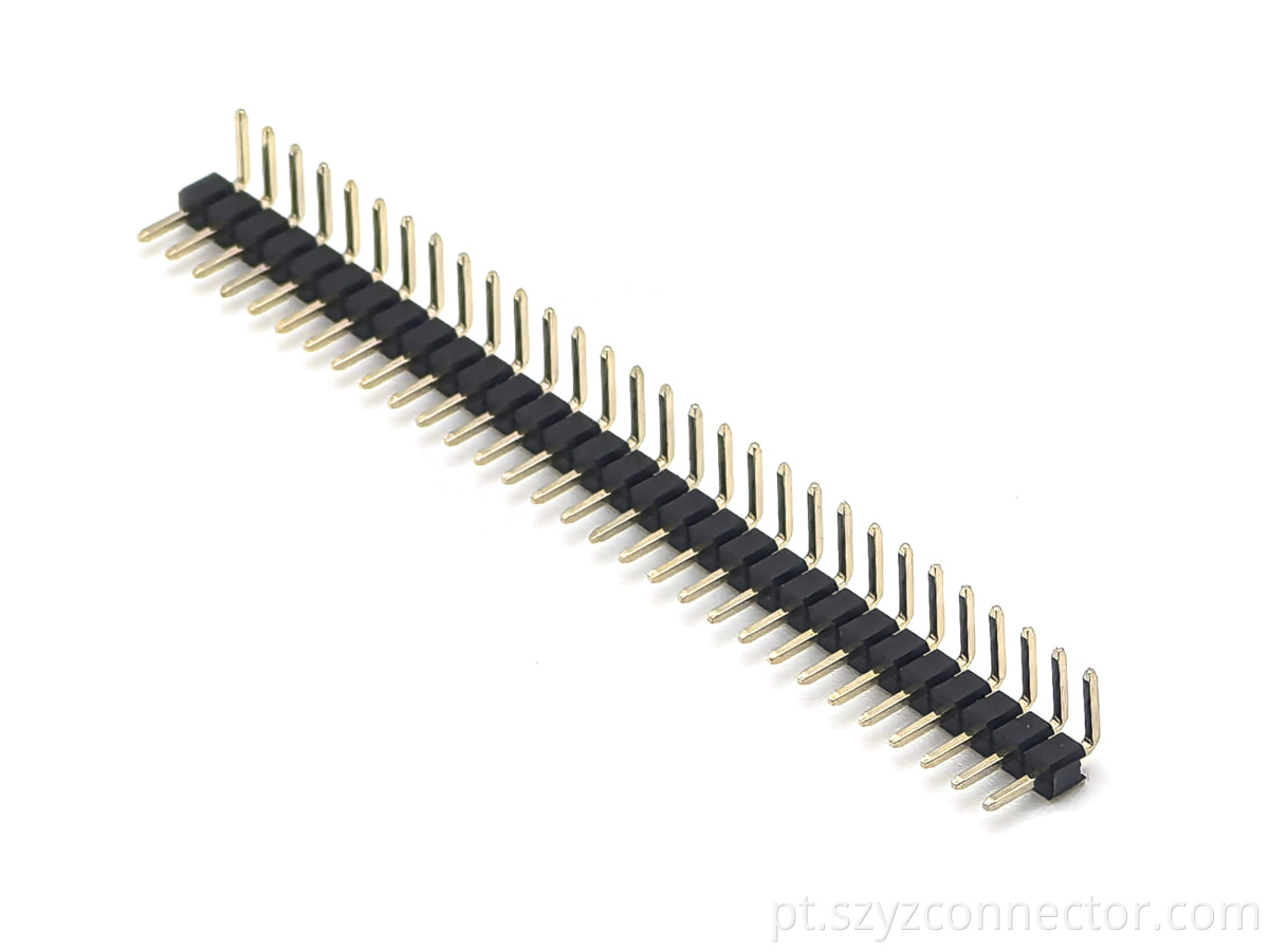 Cabeçalho de pino de 2,54 mm 2.54mm Pitch Pin header